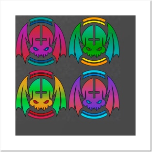 Winged Skulls Posters and Art